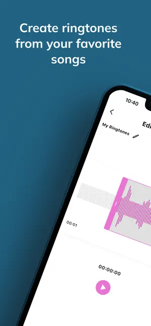 Clip Tone - Ring Tone Maker screenshot 1