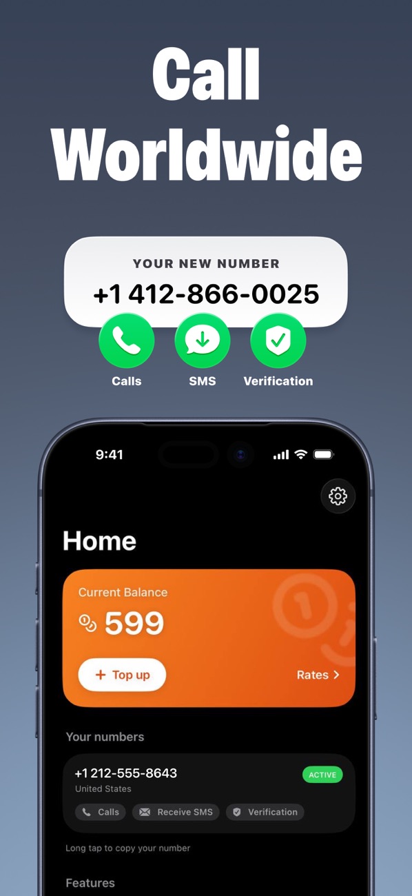 2phone: Phone Call & Texting screenshot 2