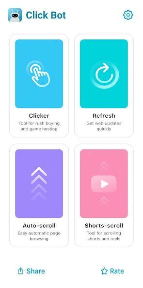 Click Bot store screenshot 1